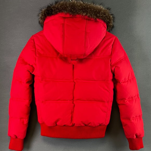 Michael Kors red bomber down jacket, really good condition, worn only few times - Picture 3 of 14